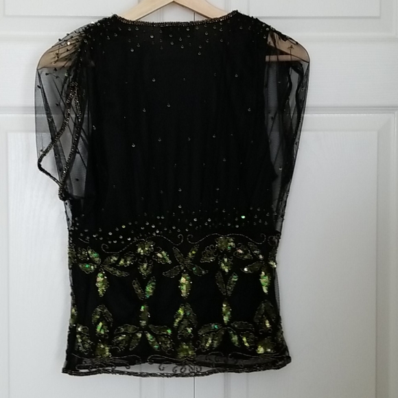 Gorgeous vintage beaded top - Picture 6 of 6